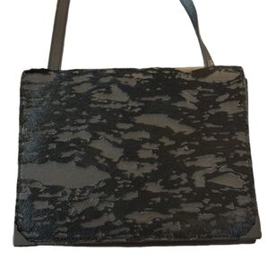 Alexander Wang Ponyhair-Trimmed Leather Black Crossbody Bag